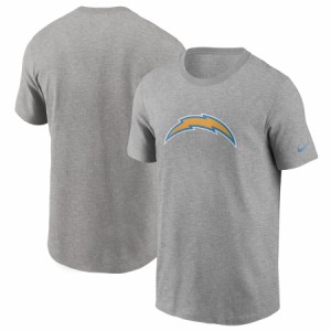 ナイキ メンズ Tシャツ "Los Angeles Chargers" Nike Primary Logo T-Shirt - Heathered Gray