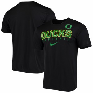 ナイキ メンズ Tシャツ Oregon Ducks Nike Football Practice Legend Performance T-Shirt - Black
