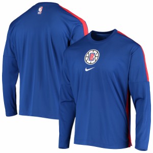 ナイキ メンズ ジャージ "LA Clippers" Nike Long Sleeve Shooting Performance Shirt - Royal