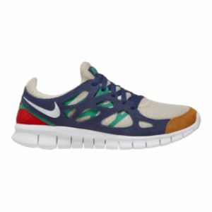 ナイキ メンズ ランニングシューズ Nike Free Run 2 - Grey/White/Navy