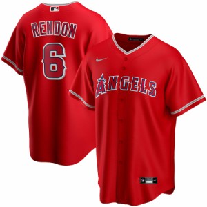 ナイキ メンズ ジャージ Anthony Rendon ”Los Angeles Angels" Nike Alternate Replica Player Name Jersey - Red