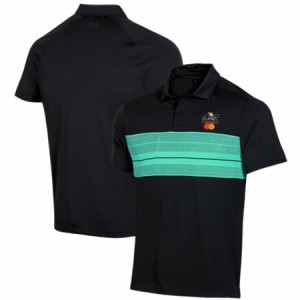 アンダーアーマー メンズ "Arnold Palmer Invitational" Under Armour Vanish Revolution Polo ポロシャツ 半袖 ゴルフ Black/Green