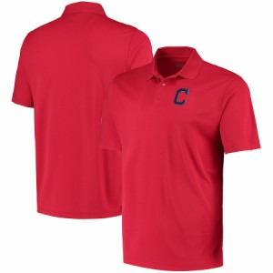 メンズ ポロシャツ "Cleveland Indians" Levelwear Omaha One-Hit Polo - Red