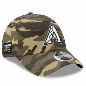 ニューエラ メンズ キャップ ”Arizona Diamondbacks" New Era 2021 Armed Forces Day 9FORTY Adjustable Hat - Camo