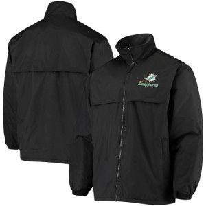 メンズ ジャケット "Miami Dolphins" Triumph Fleece Full-Zip Jacket - Black