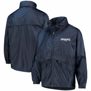 メンズ ジャケット "New England Patriots" Sportsman Waterproof Packable Full-Zip Jacket - Navy