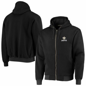 メンズ パーカー "New Orleans Saints" Craftsman Thermal Lined Full-Zip Hoodie - Black