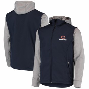 メンズ ジャケット "Chicago Bears" Alpha Full-Zip Jacket - Navy/Gray