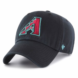 フォーティーセブン メンズ キャップ ”Arizona Diamondbacks" '47 Alternate Clean Up Adjustable Hat - Black