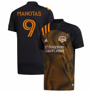 アディダス メンズ ジャージ Mauro Manotas "Houston Dynamo" adidas 2020 HTX 15 Replica Jersey - Black