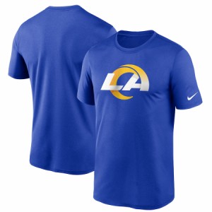 ナイキ メンズ Tシャツ "Los Angeles Rams" Nike Logo Essential Legend Performance T-Shirt - Royal
