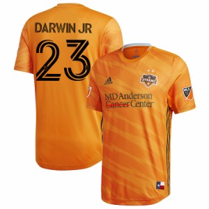 アディダス メンズ ジャージ Darwin Quintero "Houston Dynamo" adidas 2020 Primary Authentic Player Jersey - Orange