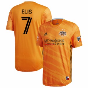 アディダス メンズ ジャージ Alberth Elis "Houston Dynamo" adidas 2020 Primary Authentic Player Jersey - Orange
