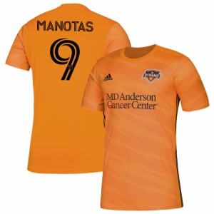 アディダス メンズ ジャージ Mauro Manotas "Houston Dynamo" adidas 2020 Primary Replica Player Jersey - Orange