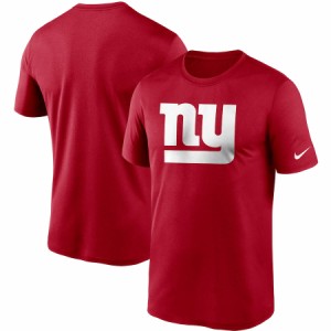 ナイキ メンズ Tシャツ "New York Giants" Nike Logo Essential Legend Performance T-Shirt - Red