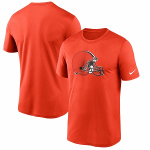 ナイキ メンズ Tシャツ "Cleveland Browns" Nike Logo Essential Legend Performance T-Shirt - Orange