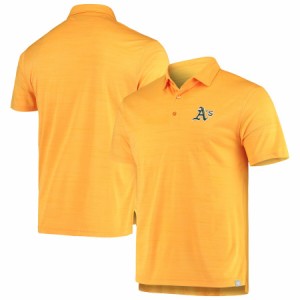 メンズ ポロシャツ "Oakland Athletics" Levelwear Sway Polo ??EGold