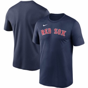 ナイキ メンズ Tシャツ "Boston Red Sox" Nike Wordmark Legend T-Shirt - Navy