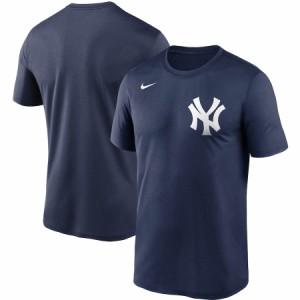 ナイキ メンズ Tシャツ "New York Yankees" Nike Wordmark Legend T-Shirt - Navy