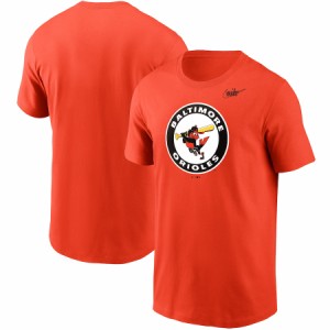 ナイキ メンズ Tシャツ "Baltimore Orioles" Nike Cooperstown Collection Logo T-Shirt - Orange