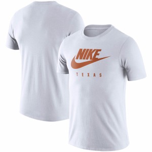 ナイキ メンズ Tシャツ "Texas Longhorns" Nike Essential Futura T-Shirt - White