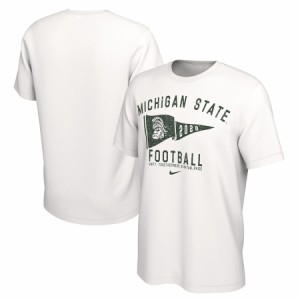 ナイキ メンズ Tシャツ "Michigan State Spartans" Nike Student T-Shirt - White