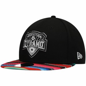 ニューエラ メンズ キャップ "Houston Dynamo" New Era Serape 9FIFTY Snapback Hat - Black