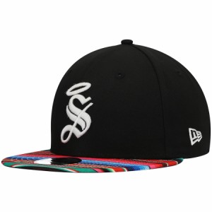 ニューエラ メンズ キャップ "Santos Laguna" New Era Serape 9FIFTY Snapback Hat - Black