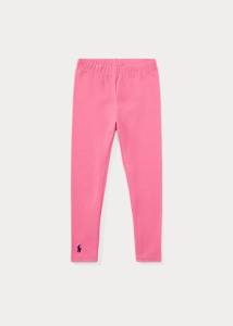  ラルフローレン 2-6X ガールズ/キッズ Polo Ralph Lauren Stretch Jersey Legging レギンス パンツ Baja Pink 女の子