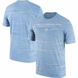 ナイキ メンズ Tシャツ 長袖 ロンT "North Carolina Tar Heels" Nike Velocity Legend, T-Shirt - Light Blue