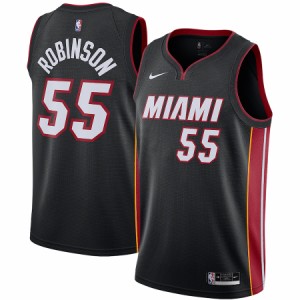 ナイキ メンズ ジャージ Duncan Robinson "Miami Heat" Nike 2020/21 Swingman Jersey Black - Icon Edition