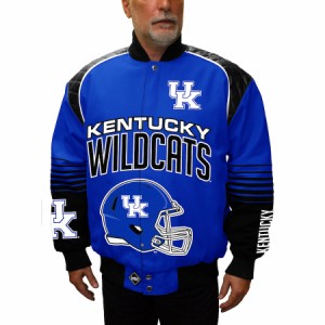 メンズ ジャケット "Kentucky Wildcats" Boss Twill Full-Snap Jacket - Royal