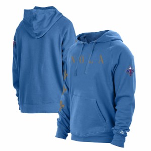 ニューエラ メンズ パーカー "New Orleans Pelicans" New Era 2020/21 City Edition Pullover Hoodie - Royal