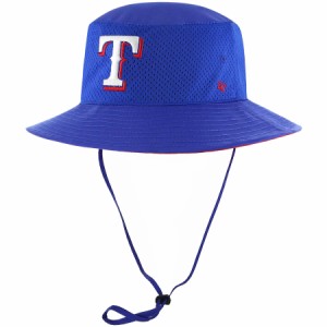 フォーティーセブン メンズ バケットハット ”Texas Rangers" '47 Panama Pail Bucket Hat - Royal