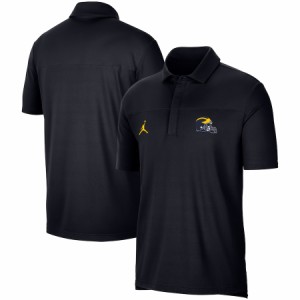 ジョーダン メンズ ポロシャツ "Michigan Wolverines" Jordan Brand 2021 Coaches Performance Polo - Navy