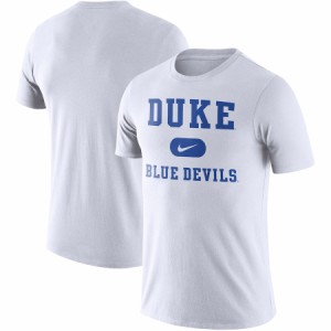 ナイキ メンズ Tシャツ Duke Blue Devils Nike Team Arch T-Shirt - White