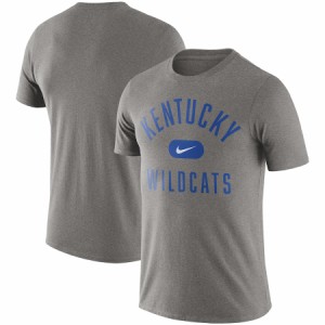 ナイキ メンズ Tシャツ Kentucky Wildcats Nike Team Arch T-Shirt - Heathered Gray