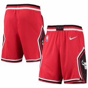 ナイキ メンズ バスパン ハーフパンツ ブルズ "Chicago Bulls" Nike 2021/22 City Edition Swingman Shorts - Red/Black