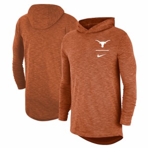 ナイキ メンズ Tシャツ 長袖 ロンT "Texas Longhorns" Nike Slub Performance Long Sleeve Hoodie T-Shirt - Burnt Orange