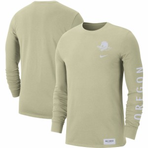 ナイキ メンズ Tシャツ 長袖 ロンT "Oregon Ducks" Nike 2-Hit Long Sleeve T-Shirt - Green