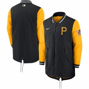 ナイキ メンズ ジャケット ”Pittsburgh Pirates" Nike Dugout Performance Full-Zip Jacket - Black