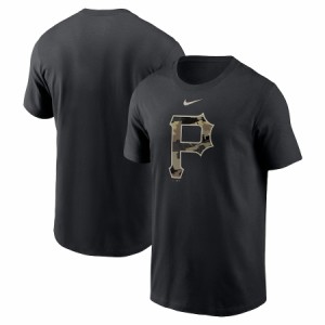 ナイキ メンズ Tシャツ ”Pittsburgh Pirates" Nike Team Camo Logo Performance T-Shirt - Black