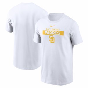 ナイキ メンズ Tシャツ パドレス "San Diego Padres" Nike Team T-Shirt - White