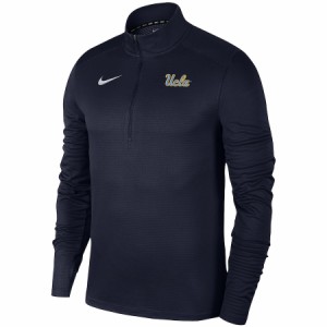 ナイキ メンズ ジャケット UCLA Bruins Nike Pacer Quarter-Zip Pullover Jacket - Navy