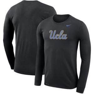 ナイキ メンズ Tシャツ 長袖 ロンT UCLA Bruins Nike School Logo Legend Performance Long Sleeve T-Shirt - Black