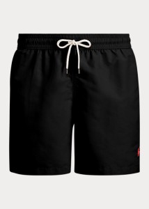 ポロ ラルフローレン メンズ 5.5-Inch Traveler Swim Trunk 水着 Polo Black 海パン