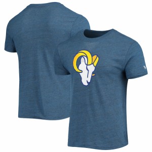 ニューエラ メンズ Tシャツ "Los Angeles Rams" New Era Alternative Logo Tri-Blend T-Shirt - Heathered Royal