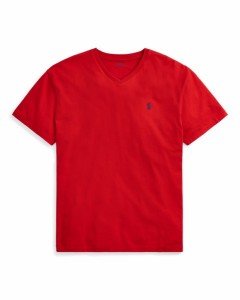 ポロ ラルフローレン メンズ Polo Ralph Lauren Classic Fit V-Neck T-Shirt Tシャツ 半袖 RL 2000 RED Vネック