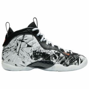 ナイキ キッズ/レディース リトルポジットワン Nike Little Posite One バッシュ Black/Total Orange/White