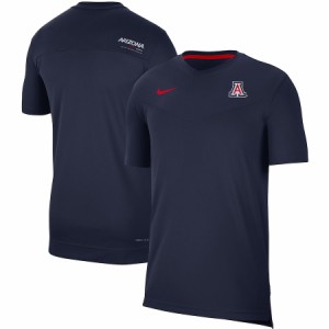 ナイキ メンズ Tシャツ "Arizona Wildcats" Nike Coach UV Performance T-Shirt - Navy